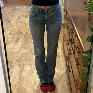 Levi's Light Blue 505 Straight Leg Jeans